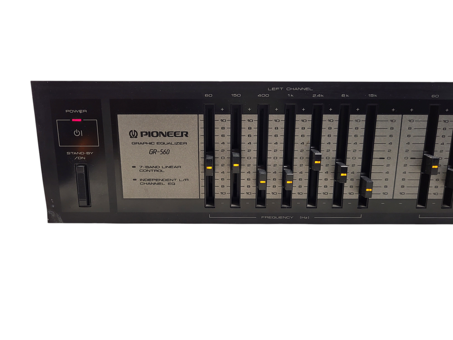 Pioneer GR-560 Dual 7-Band Linear Stereo Graphic Equalizer