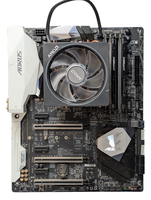 GIGABYTE AORUS GA-AX370-Gaming 5 AMD Ryzen 5 5600G 16GB RAM Motherboard Combo