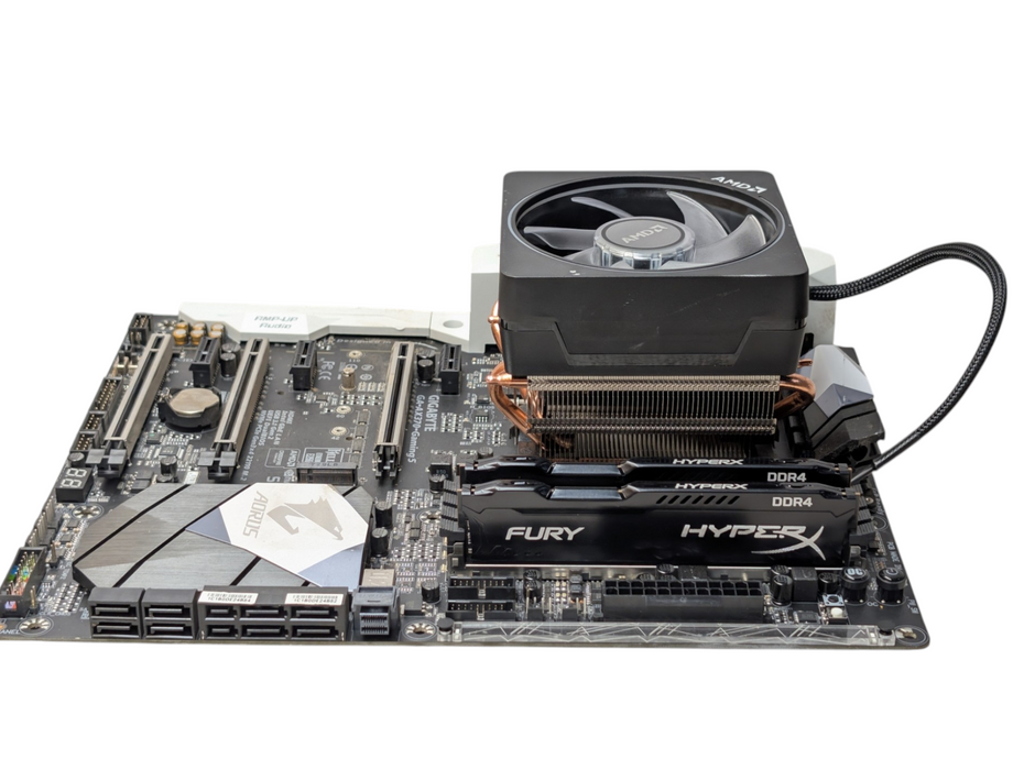 GIGABYTE AORUS GA-AX370-Gaming 5 AMD Ryzen 5 5600G 16GB RAM Motherboard Combo