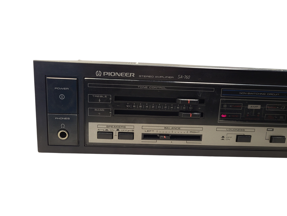 PIONEER SA-760 Stereo Amplifier READ