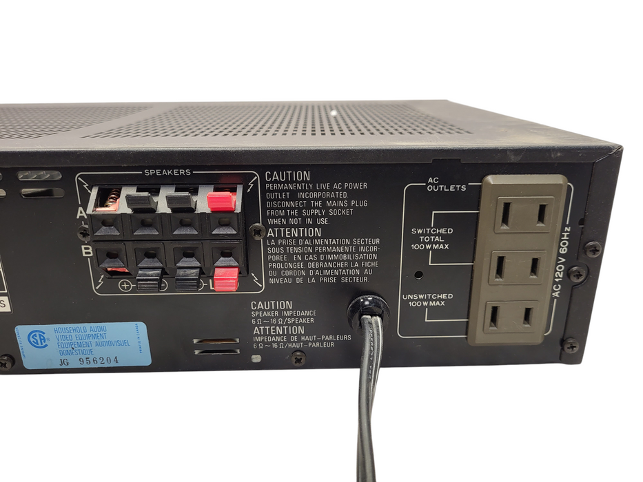 PIONEER SA-760 Stereo Amplifier READ