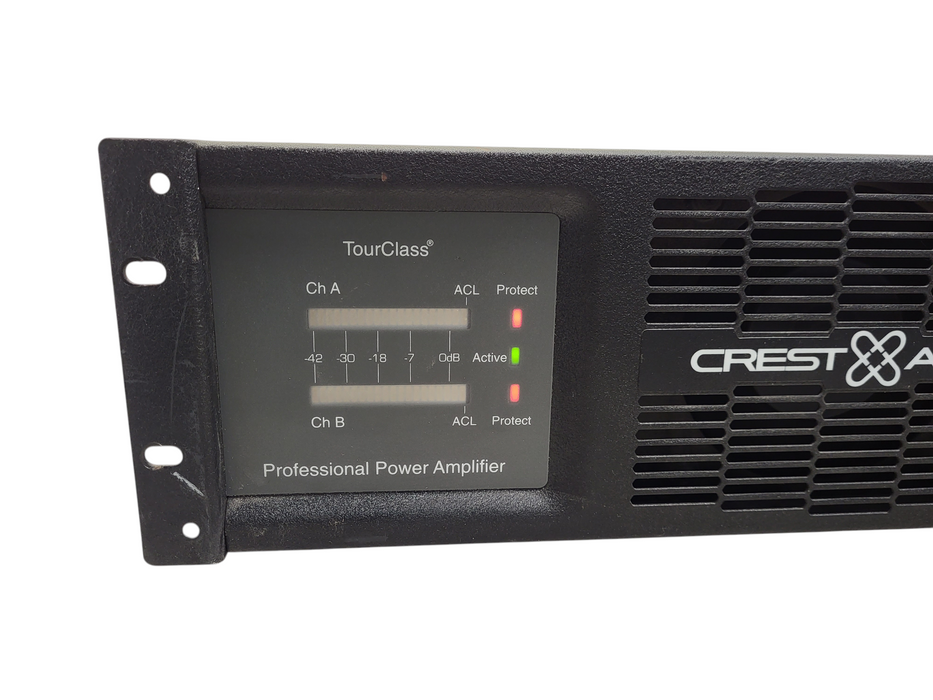 Crest Audio Model V650 TourClass 2-Channel Professional Power Amplifier 200-850W