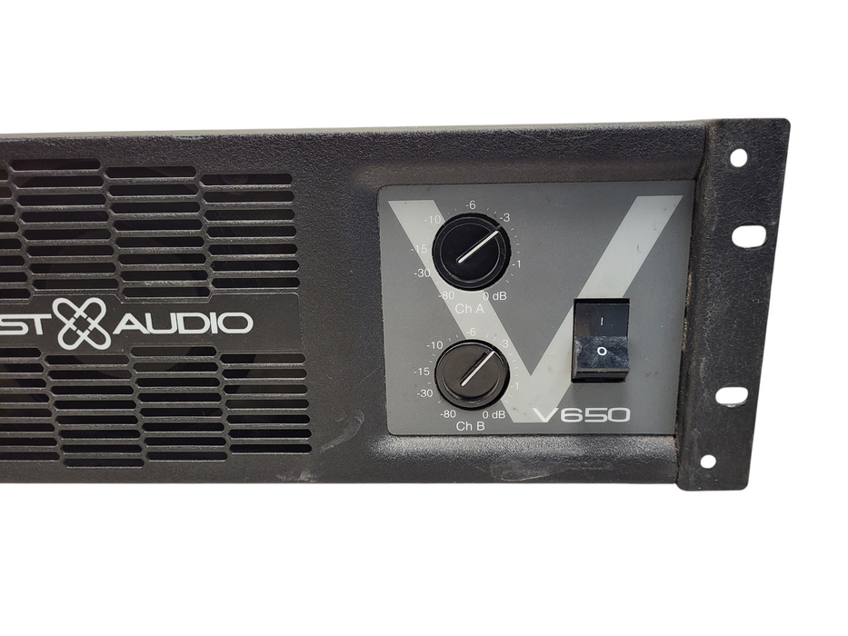 Crest Audio Model V650 TourClass 2-Channel Professional Power Amplifier 200-850W