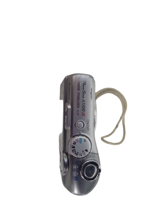 Canon PowerShot A1100 IS (PC1354) Silver 12.1MP 4x Zoom Camera !