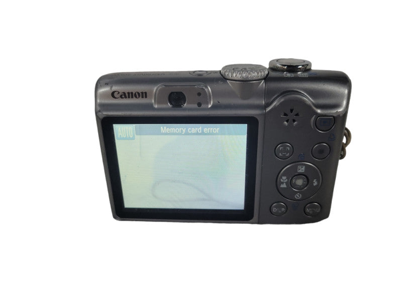 Canon PowerShot A1100 IS (PC1354) Silver 12.1MP 4x Zoom Camera !