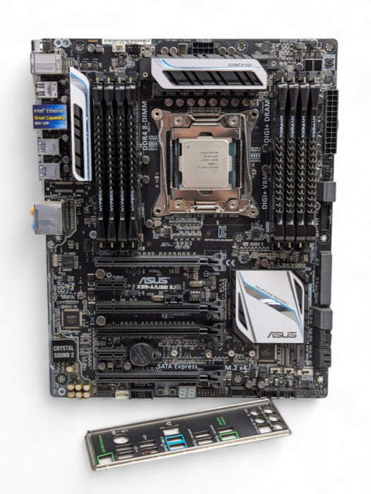 ASUS X99 X99-A/USB 3.1 with Intel Core i7-6800K @ 3.40GHz (6C 12T) 64GB RAM - -