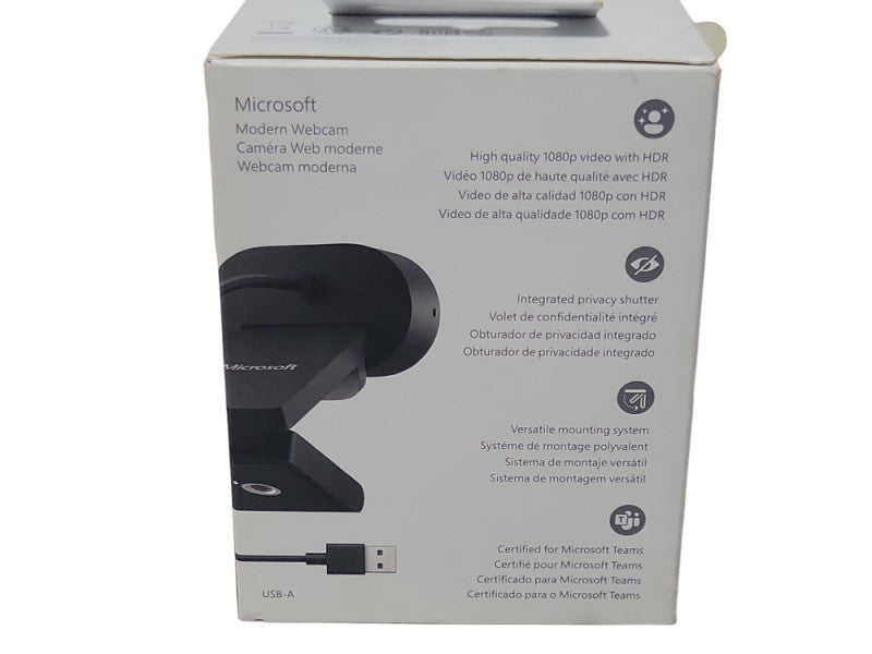 Microsoft Modern Webcam Black Model 1987 _