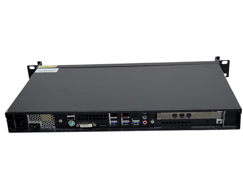 1U Custom/ASRock H170M-ITX/ac Core I3-6320 3.90GHz, 16GB DDR4, Quadro P400 GPU