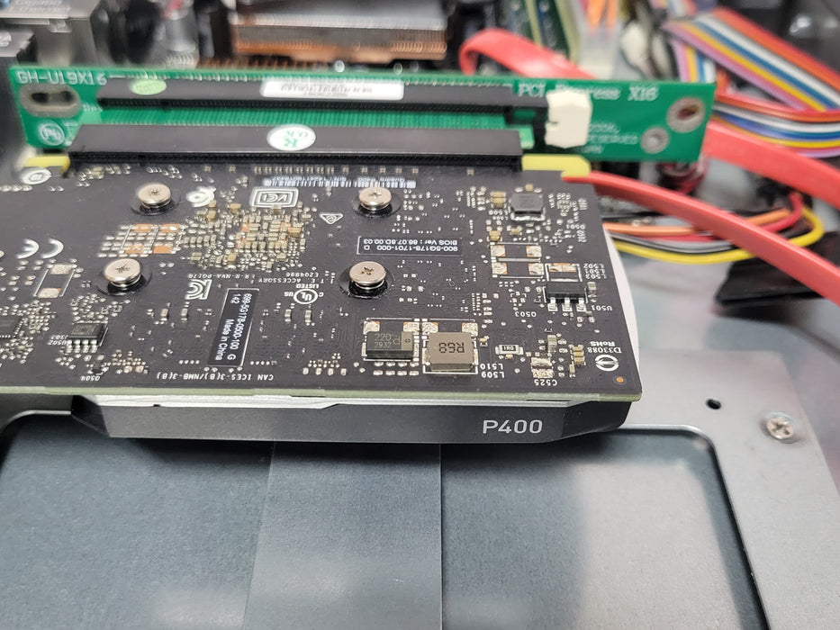 1U Custom/ASRock H170M-ITX/ac Core I3-6320 3.90GHz, 16GB DDR4, Quadro P400 GPU