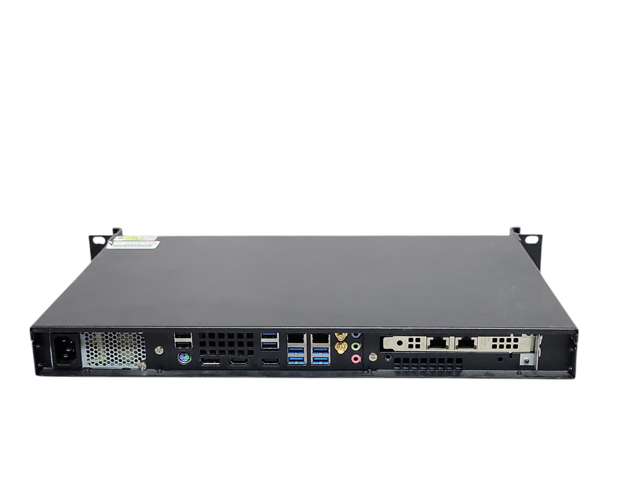 1U Custom/ASRock Z370M-ITX/ac Core I3-8100 3.60GHz, 16GB DDR4, X520-T2 NIC