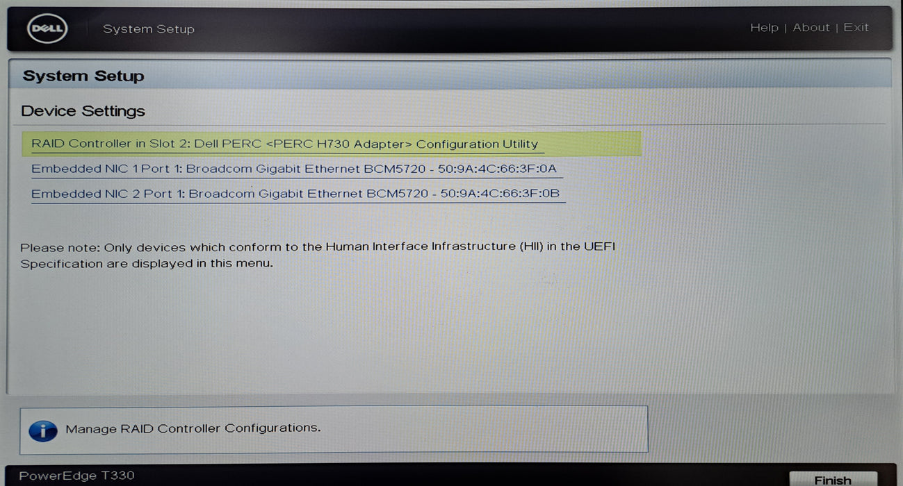 Dell PowerEdge T330 8x 3.5" | Xeon E3-1270 v6 @3.80GHz, 8GB DDR4, H730, 2x 495W