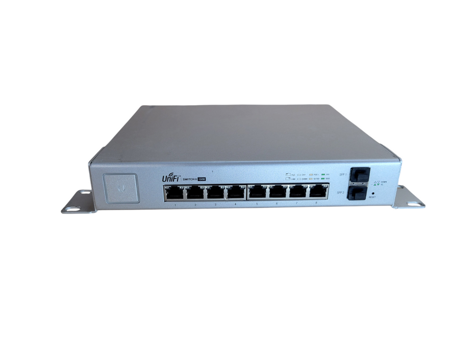 Ubiquiti UniFi Switch 8 150W | 8-Port 150W PoE Switch (US-8-150W)