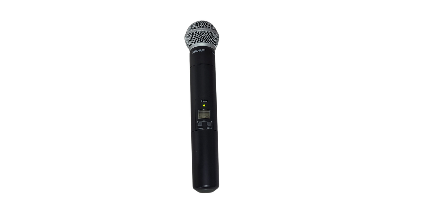 SHURE SM58 SLX2-J3 Wireless Handheld Microphone 572-596MHz