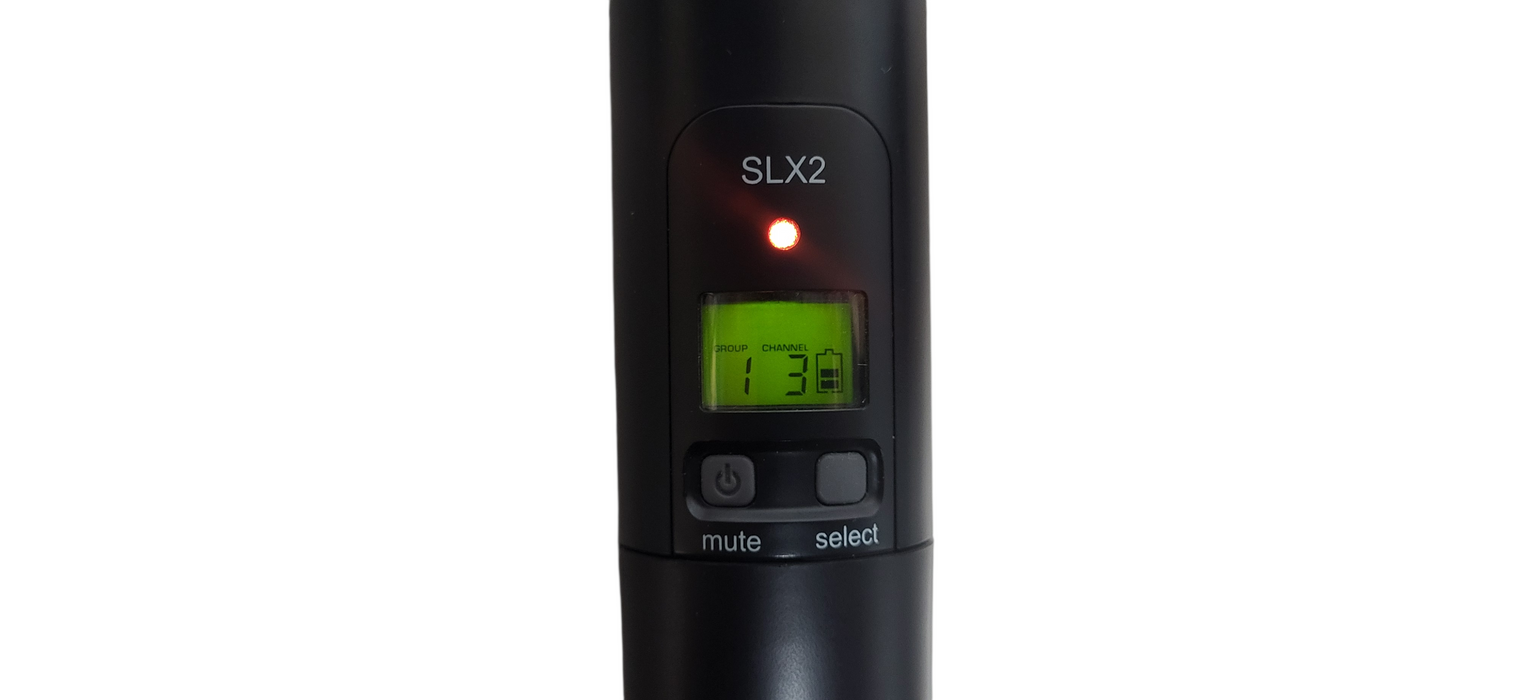 SHURE SM58 SLX2-J3 Wireless Handheld Microphone 572-596MHz