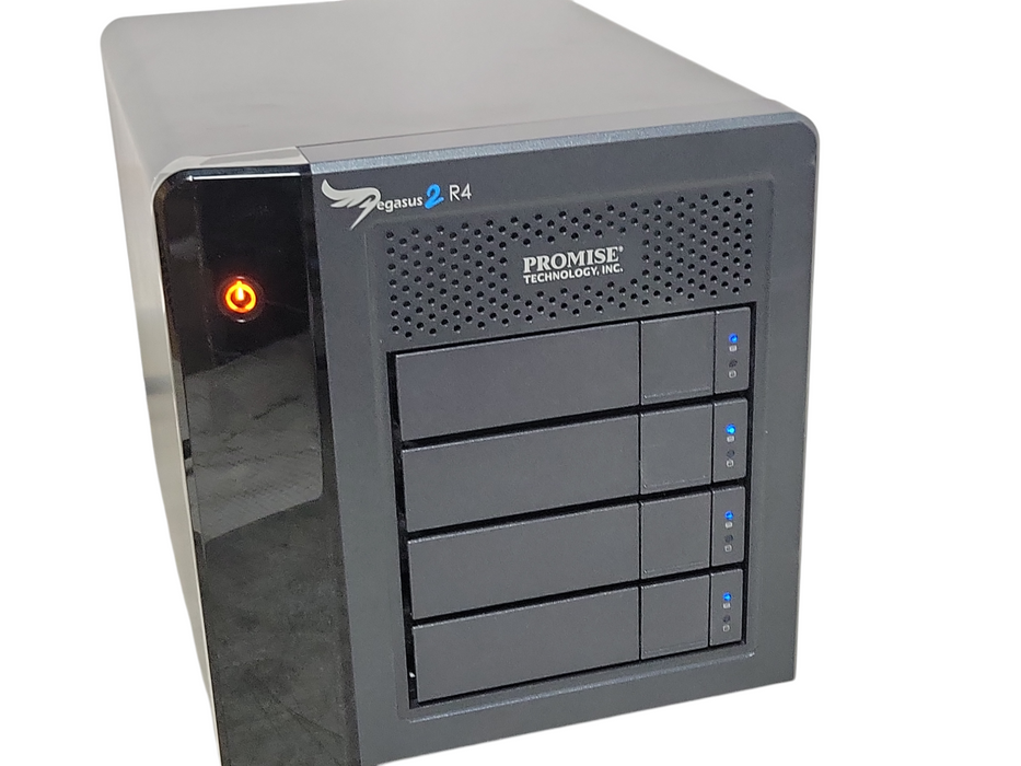 Promise Technology Pegasus2 R4 4-Bay Thunderbolt 2 RAID Storage Array, READ