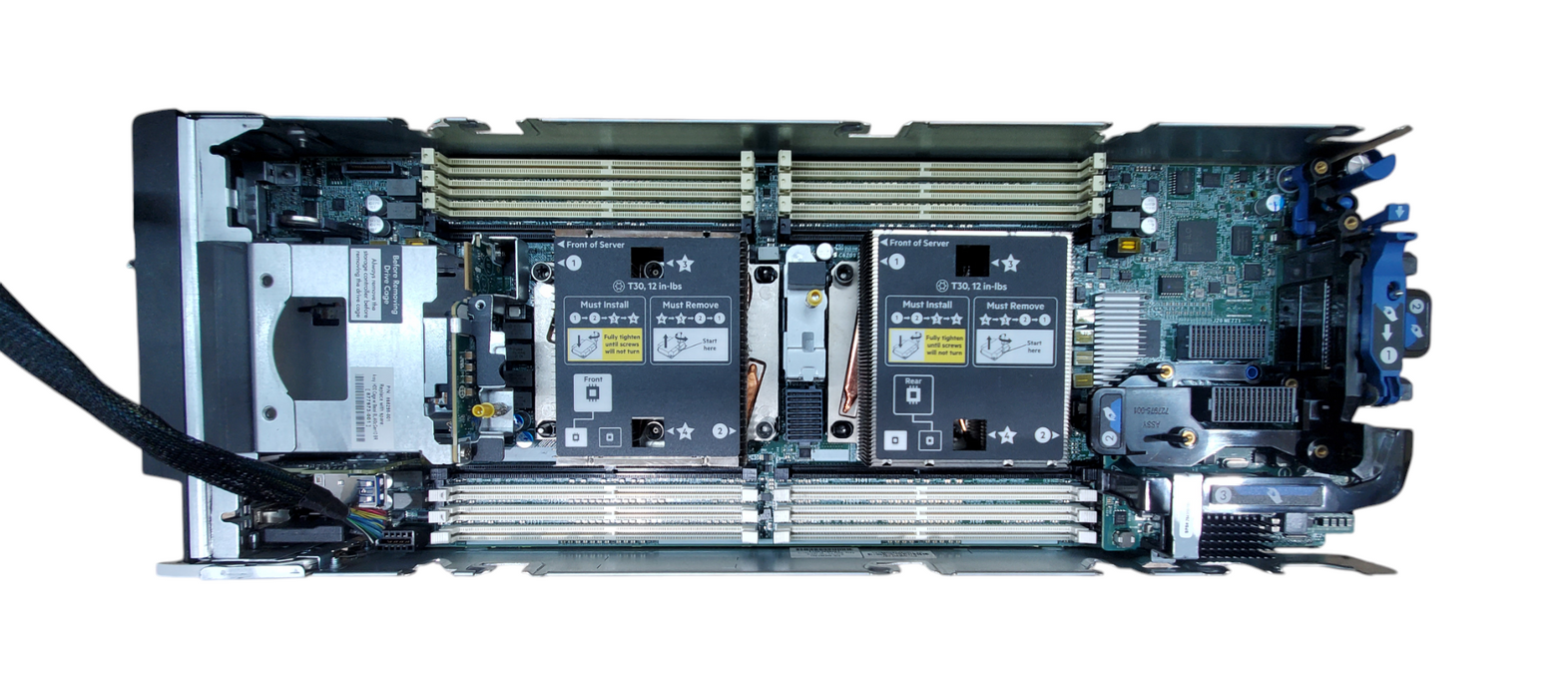 HPE ProLiant BL460c Gen10 Server Blade - 2x Xeon Gold 6142 - No RAM/HDD