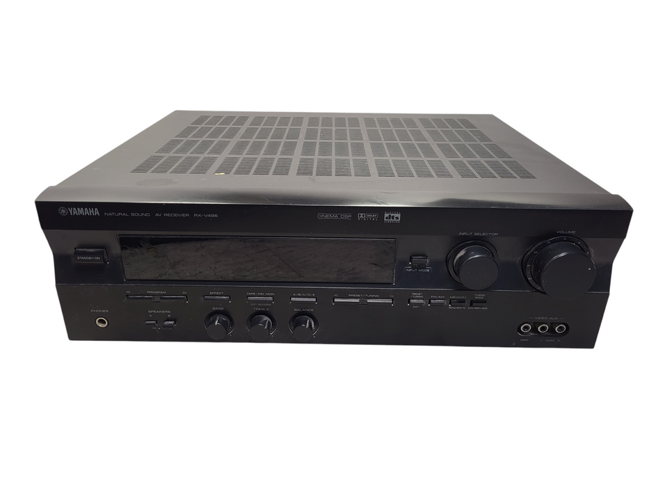 YAMAHA RX-V496 5.1ch 70-wpc Audio Video Receiver PHONO 2000 Malaysia No Remote