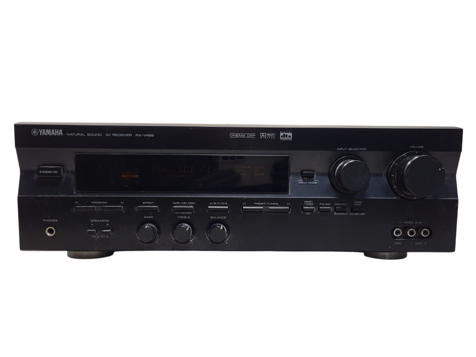 YAMAHA RX-V496 5.1ch 70-wpc Audio Video Receiver PHONO 2000 Malaysia No Remote