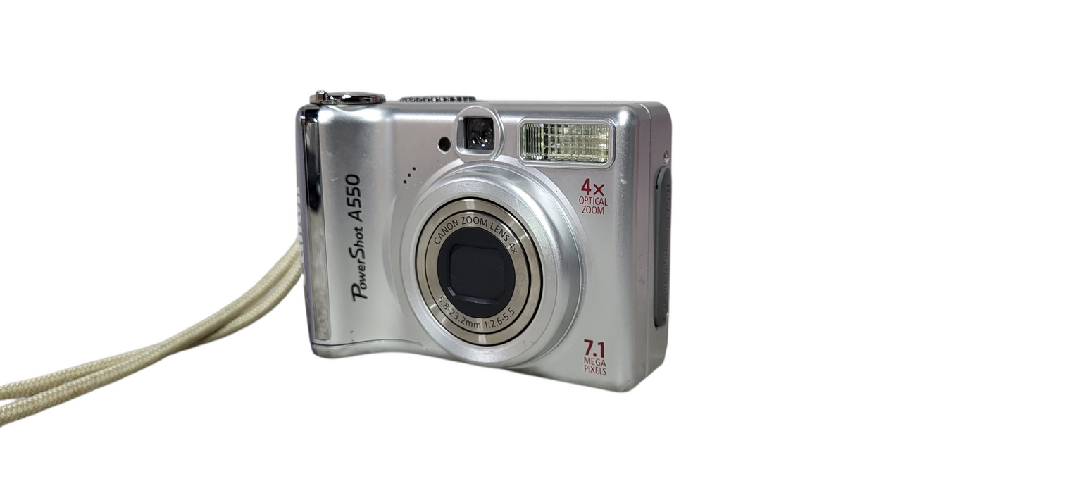 Canon PowerShot A550 7.1MP Digital Camera