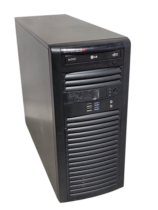 SuperMicro X9SRA/X9SRA-3 Xeon E5-1650 3.20GHz, 16GB RAM, 900W PSU, 4x 3.5" Trays