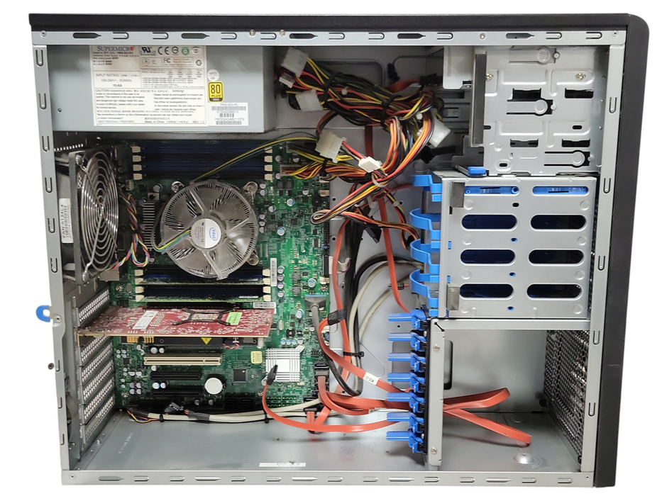 SuperMicro X9SRA/X9SRA-3 Xeon E5-1650 3.20GHz, 16GB RAM, 900W PSU, 4x 3.5" Trays