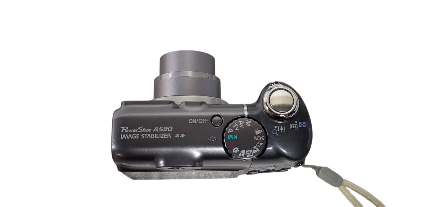 Canon PowerShot A590 IS 8.0MP Compact Camera 4x Zoom