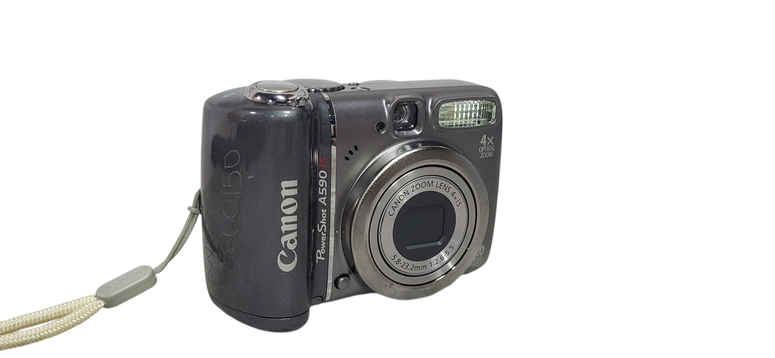 Canon PowerShot A590 IS 8.0MP Compact Camera 4x Zoom