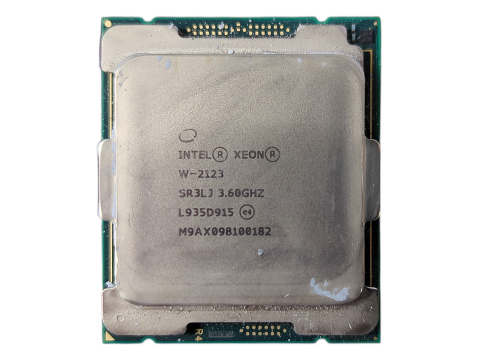 Intel Xeon W-2123 3.60Ghz Quad Core 8.25MB Catch LGA2066 CPU