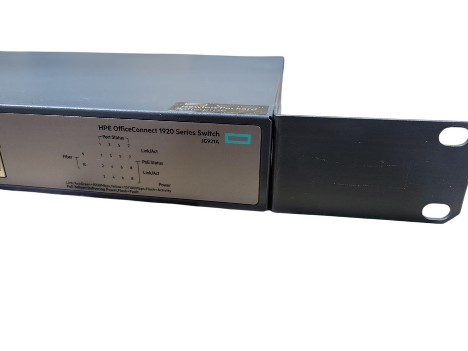HPE JG921A 8 Port 1920-8G PoE Gigabit Smart Switch