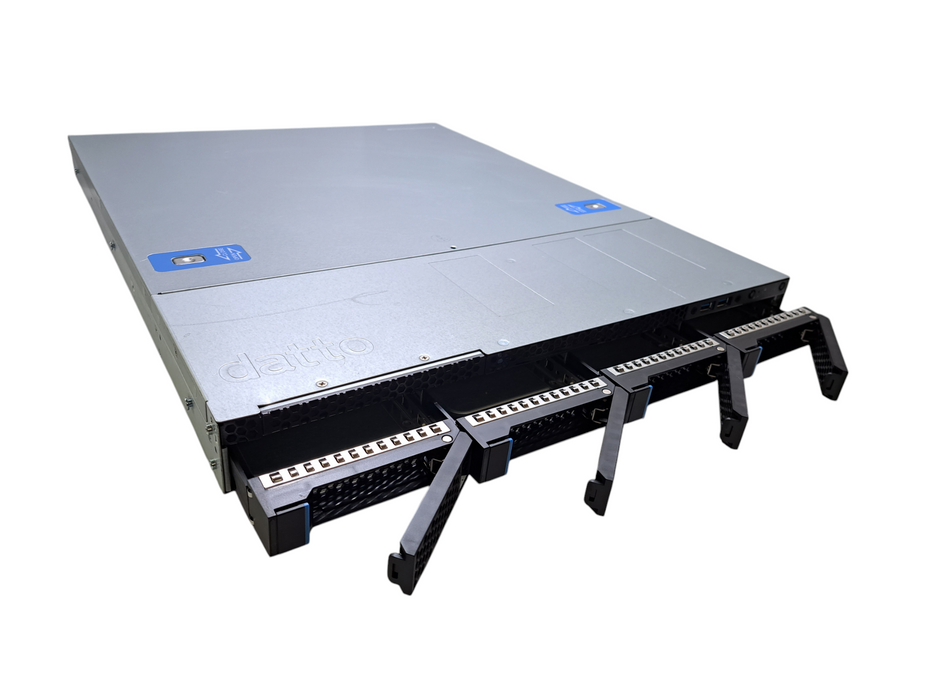 Datto S4P10 1U 4x 3.5" Server | Xeon D-2143IT @2.20GHz, 16GB DDR4, No HDD's