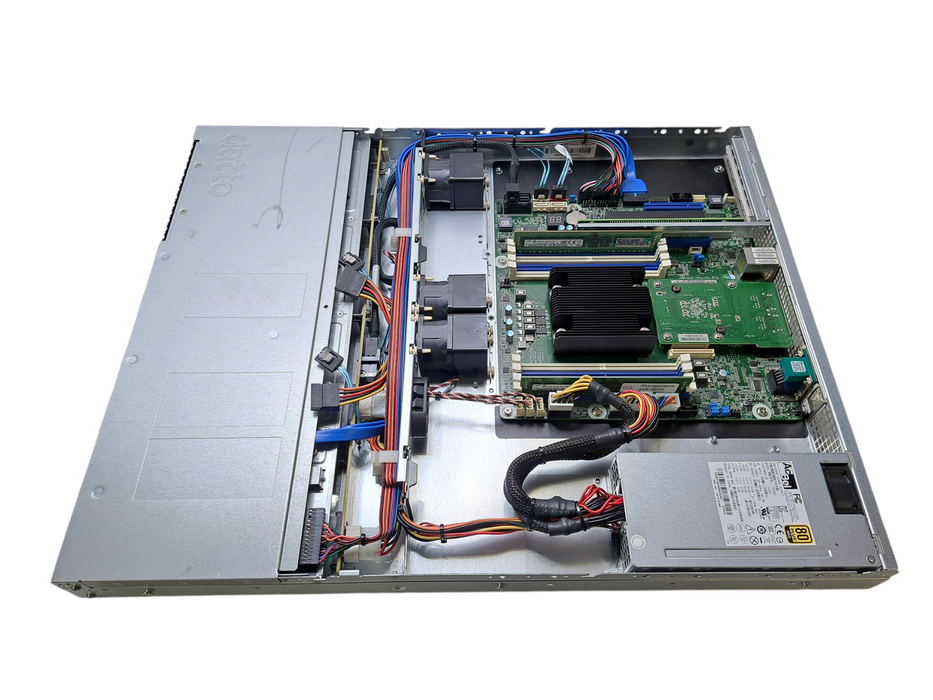Datto S4P10 1U 4x 3.5" Server | Xeon D-2143IT @2.20GHz, 16GB DDR4, No HDD's