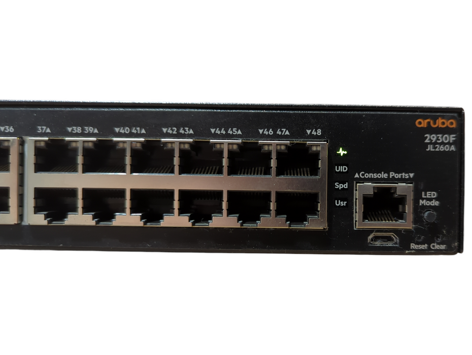 HPE Aruba Networking 2930F 48G 4SFP Switch, JL260A