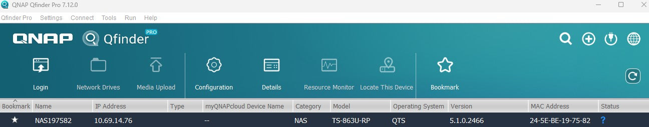 QNAP TS-863U-RP Diskless 8-Bay NAS 8GB RAM  4x 3TB HDDs LAN-10G1SR-U Card, READ