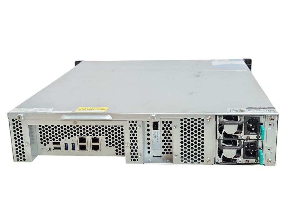 QNAP TS-863U-RP Diskless 8-Bay NAS 8GB RAM  4x 3TB HDDs LAN-10G1SR-U Card, READ