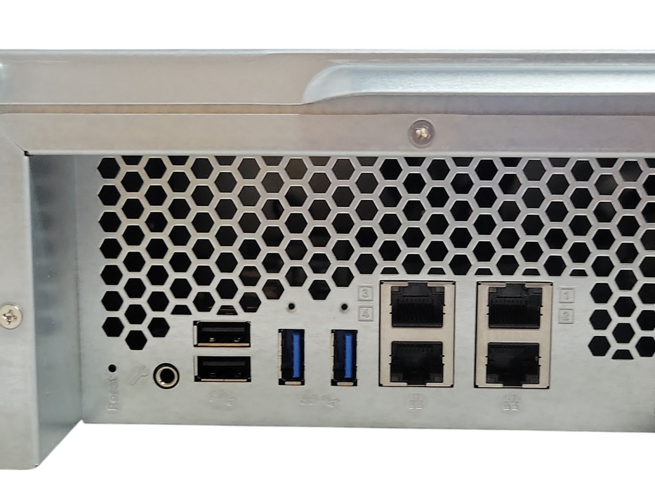 QNAP TS-863U-RP Diskless 8-Bay NAS 8GB RAM  4x 3TB HDDs LAN-10G1SR-U Card, READ