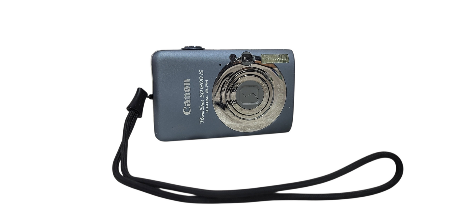 Canon PowerShot ELPH SD1200 IS 10.0MP Digital Camera  W/ Battery
