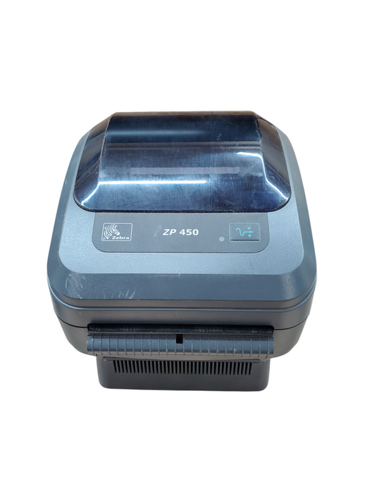 Zebra ZP 450 Label Printer w/ PWR Base | ZP450-0501-0001A