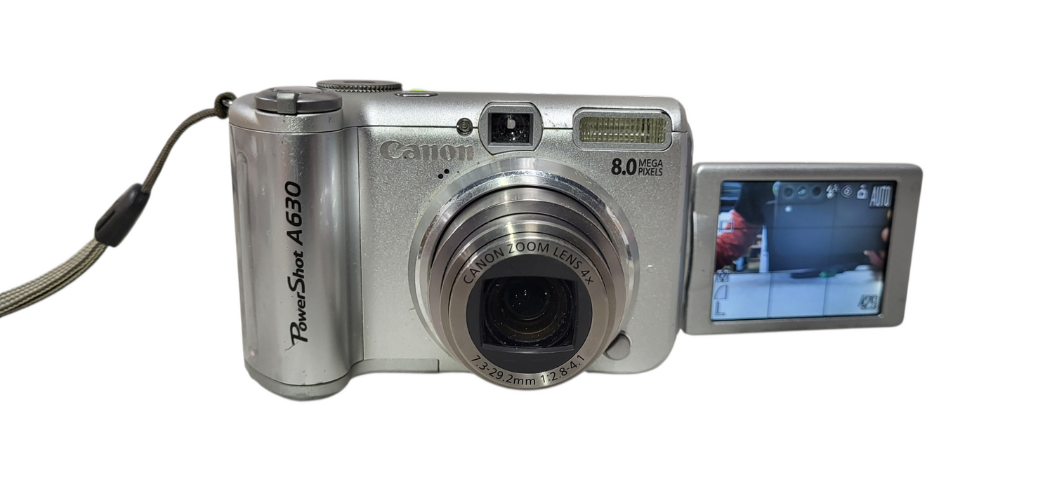Canon PowerShot A630 AI AF 8.0MP Compact Digital Camera