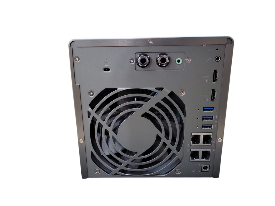 QNAP TS-453U-RP, 4-Bay NAS-Server w/ 3x 3TB HDDs