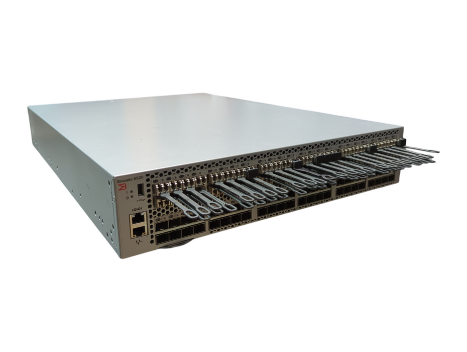 Brocade BR-6520-48-16G-R 6510 48-Port SFP+ Layer 3 Switch, READ
