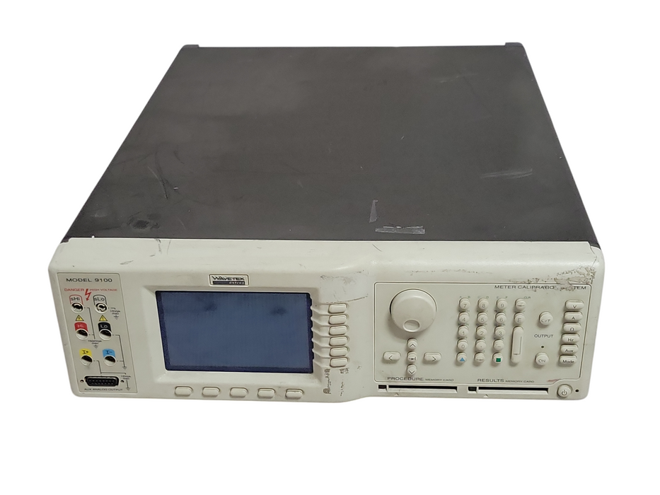 Wavetek datron 9100 Meter Calibration System, Powers on, READ