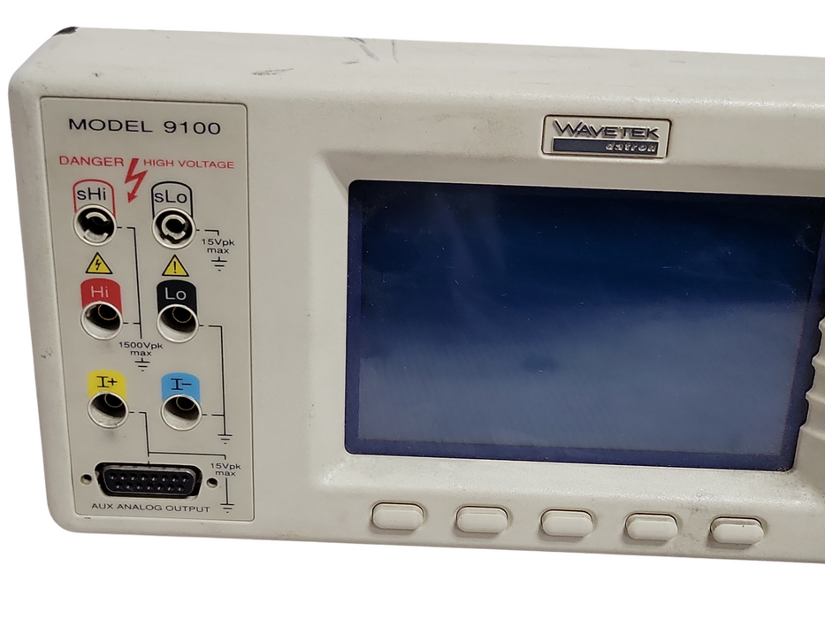 Wavetek datron 9100 Meter Calibration System, Powers on, READ