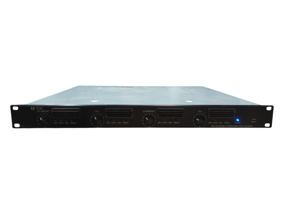 Toa DA-250FH Multichannel Power Amplifier Made In Japan, READ