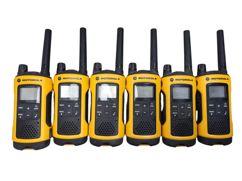 Lot of 6x Motorola Talkabout® T400CR Radio No charger