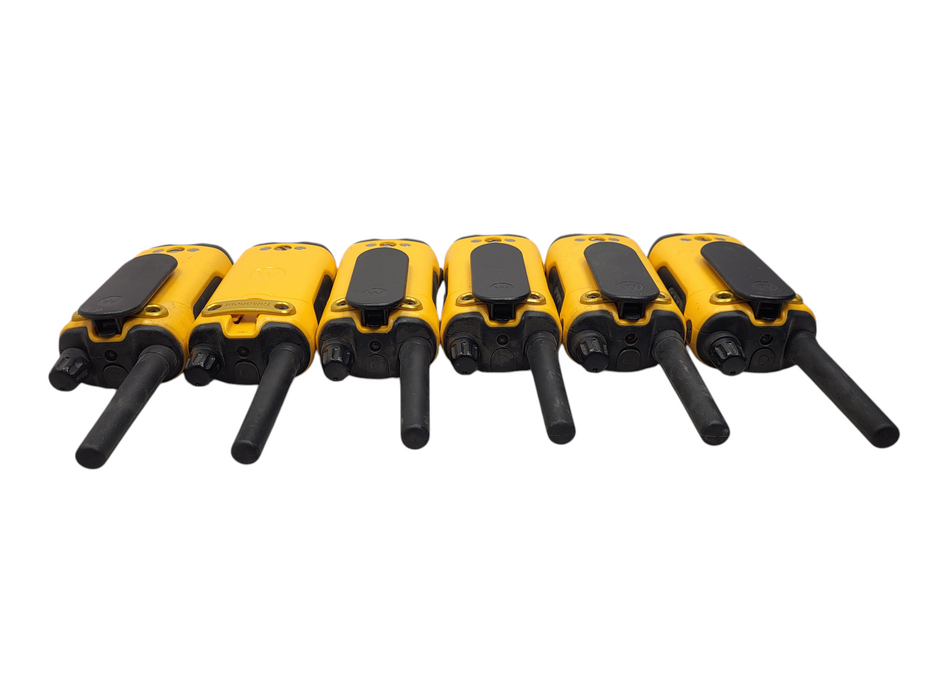 Lot of 6x Motorola Talkabout® T400CR Radio No charger
