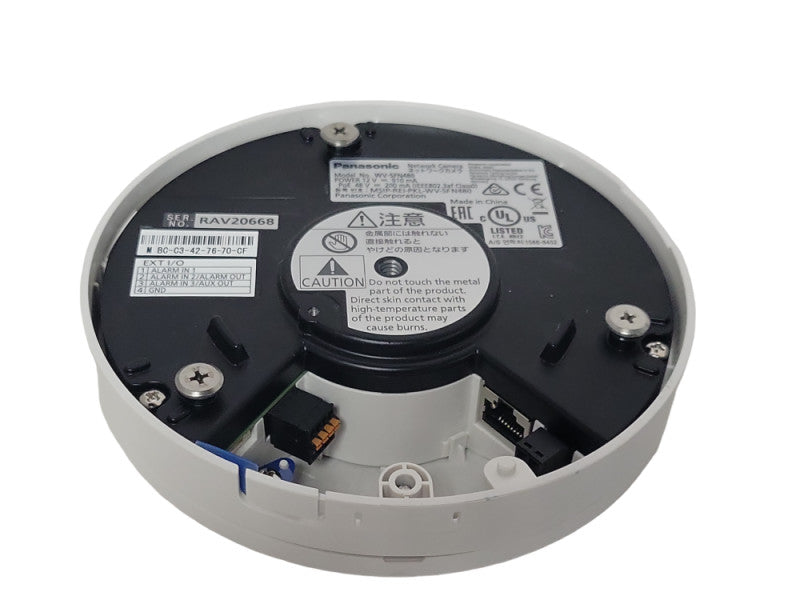 Panasonic 360Â° Indoor Dome 9 Megapixel Network Camera WV-SFN480, READ _