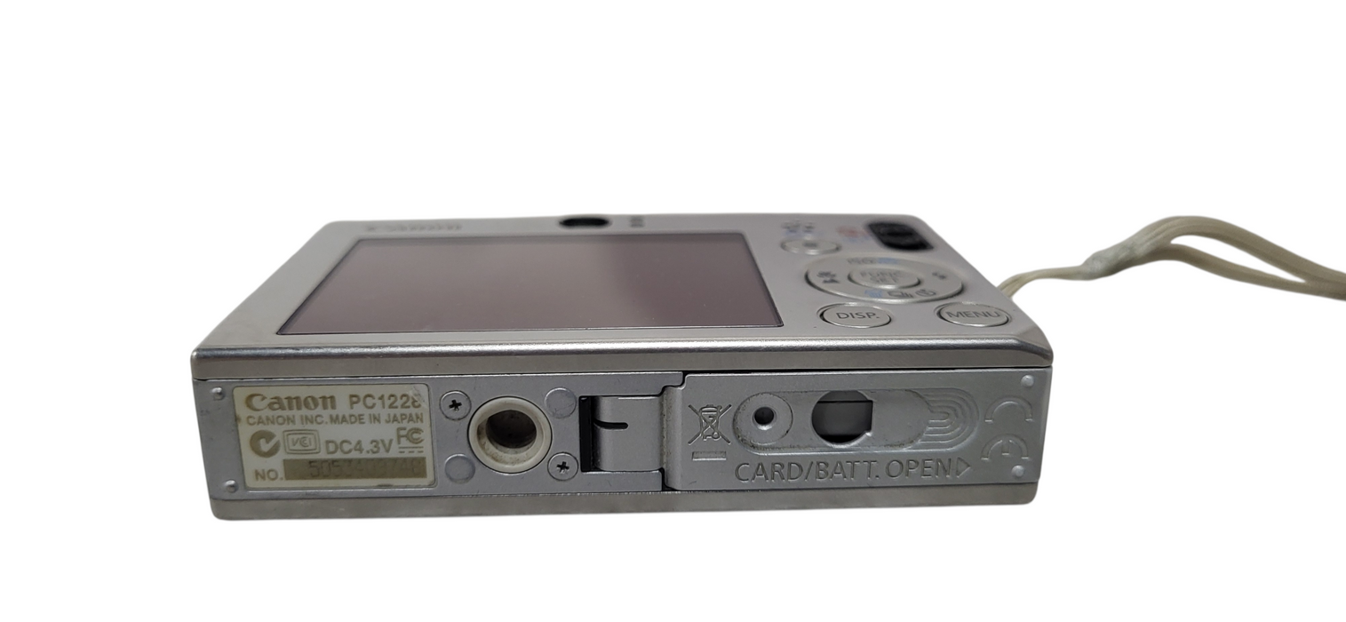 Canon PowerShot Elph SD1000 Digital Camera 7.1MP W/ Battery