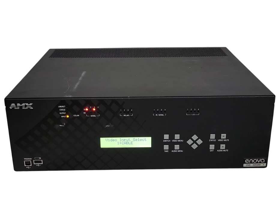AMX enova DVX-2255HD-T 6X3 ALL-IN-ONE Switcher FG1906-14, READ