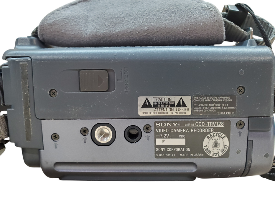 Sony Handycam CCD-TRV128 Hi8 Camcorder w/ Battery/Charger