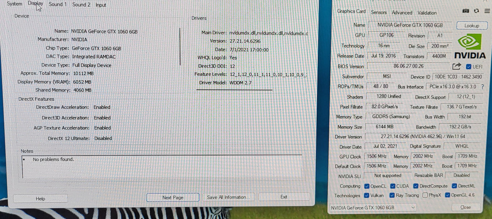 Lenovo NVIDIA GeForce GTX 1060 6GB GDDR5 Graphics Card